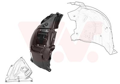 Verkleidung, Radhaus