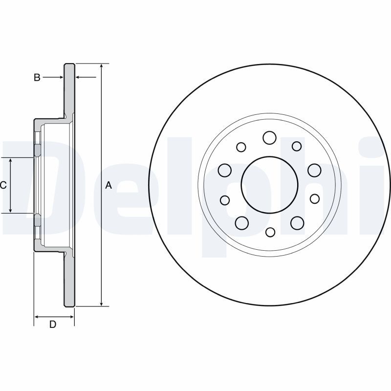 Brake Disc BG4655C