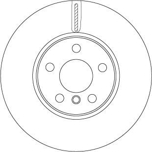 TRW BRAKE DISC - TecDoc 2