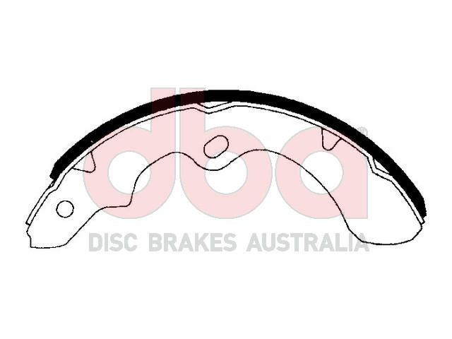 Street Series Brake Shoes [Nissan Cabstar 300mm] - TecDoc Only