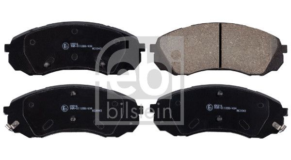 Brake Pad Set, disc brake 170293