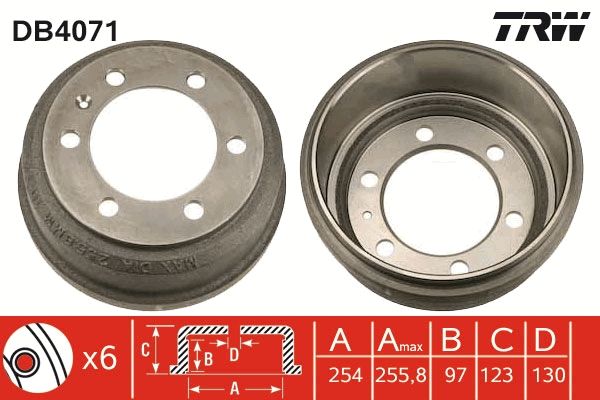 TAMBOUR DE FREIN  9900