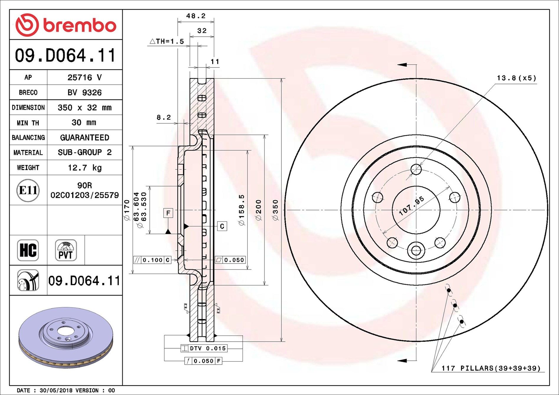 JAGUAR XE X760 17-20 (FRT) - TecDoc 1
