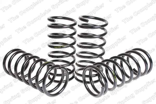 Fahrwerkssatz, Federn