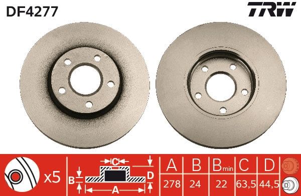 PAIRE DE DISQUES  9900