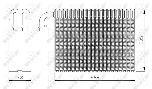 Verdampfer, Klimaanlage Verdampfer, Klimaanlage