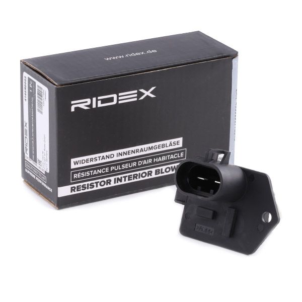 4145R0002 RIDEX Első ellenállás, villanymotor (hűtőventilátor)