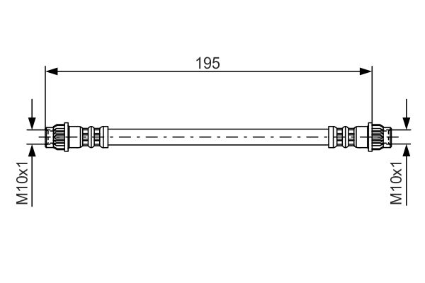 Brake Hose 1 987 476 956