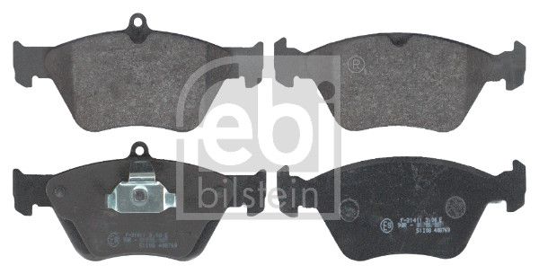 FEBI BILSTEIN 16234 - Bremsbelagsatz, Scheibenbremse