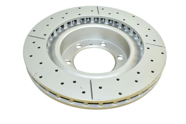 Street Gold Cross-drill/slotted KP [ Toyota Prado 150 09-> F ] - TecDoc 2