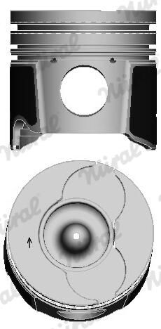 N&Uuml;RAL 87-114700-00 - Kolben