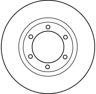 TRW BRAKE DISC - TecDoc 2