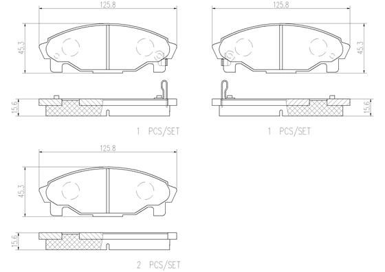 DAIHATSU CHARADE 93-98 (FRT) - TecDoc 1