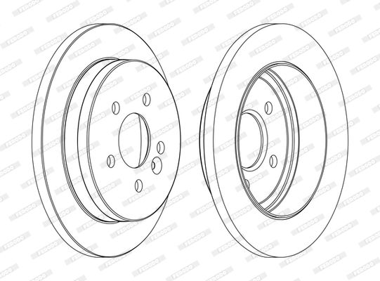 Brake Disc DDF1037C