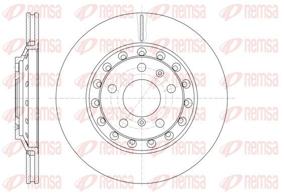 Brake Disc 61155.10