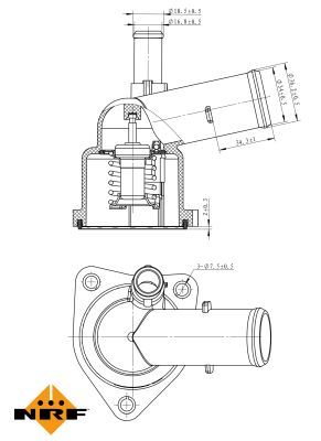Thermostat, K&uuml;hlmittel