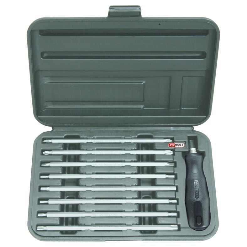 COFFRET DE 9 TOURNEVIS ERGOTORQUE® MULTIFORME  .