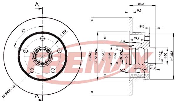 Brake Disc BD-5606