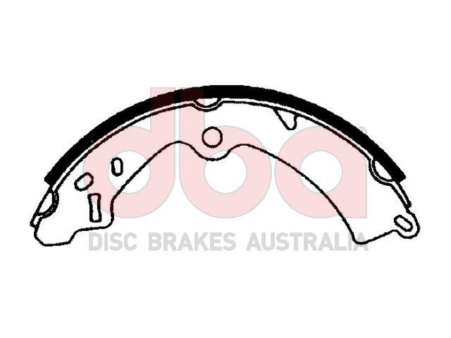 Street Series Brake Shoes [Holden Drover/ Suzuki Sierra 1984-99 220mm] - TecDoc Only