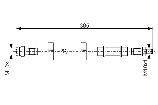 Brake Hose 1 987 476 460