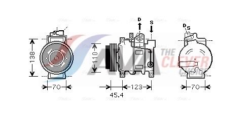 Kompressor, Klimaanlage
