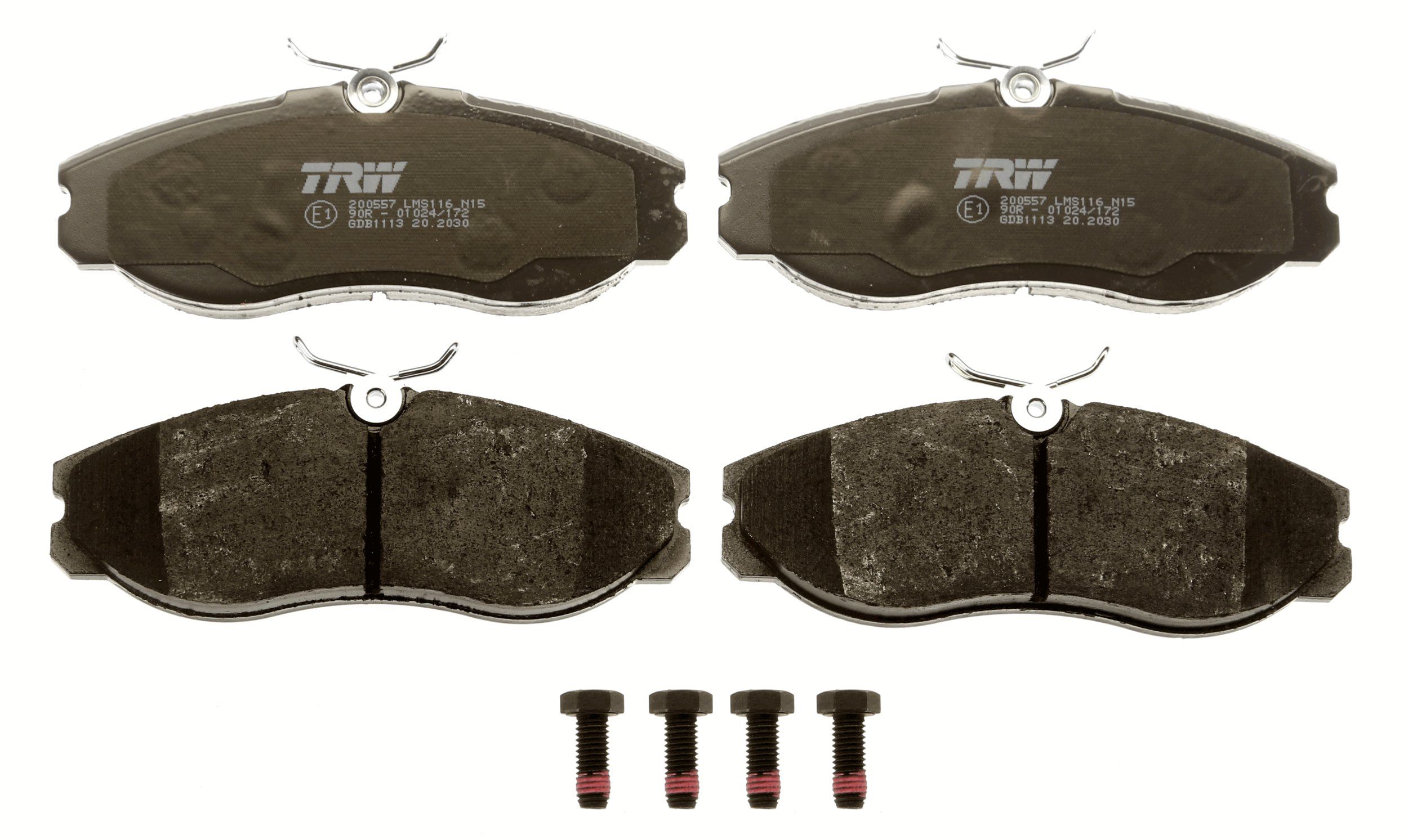 TRW DISC BRAKE PADS - TecDoc 2
