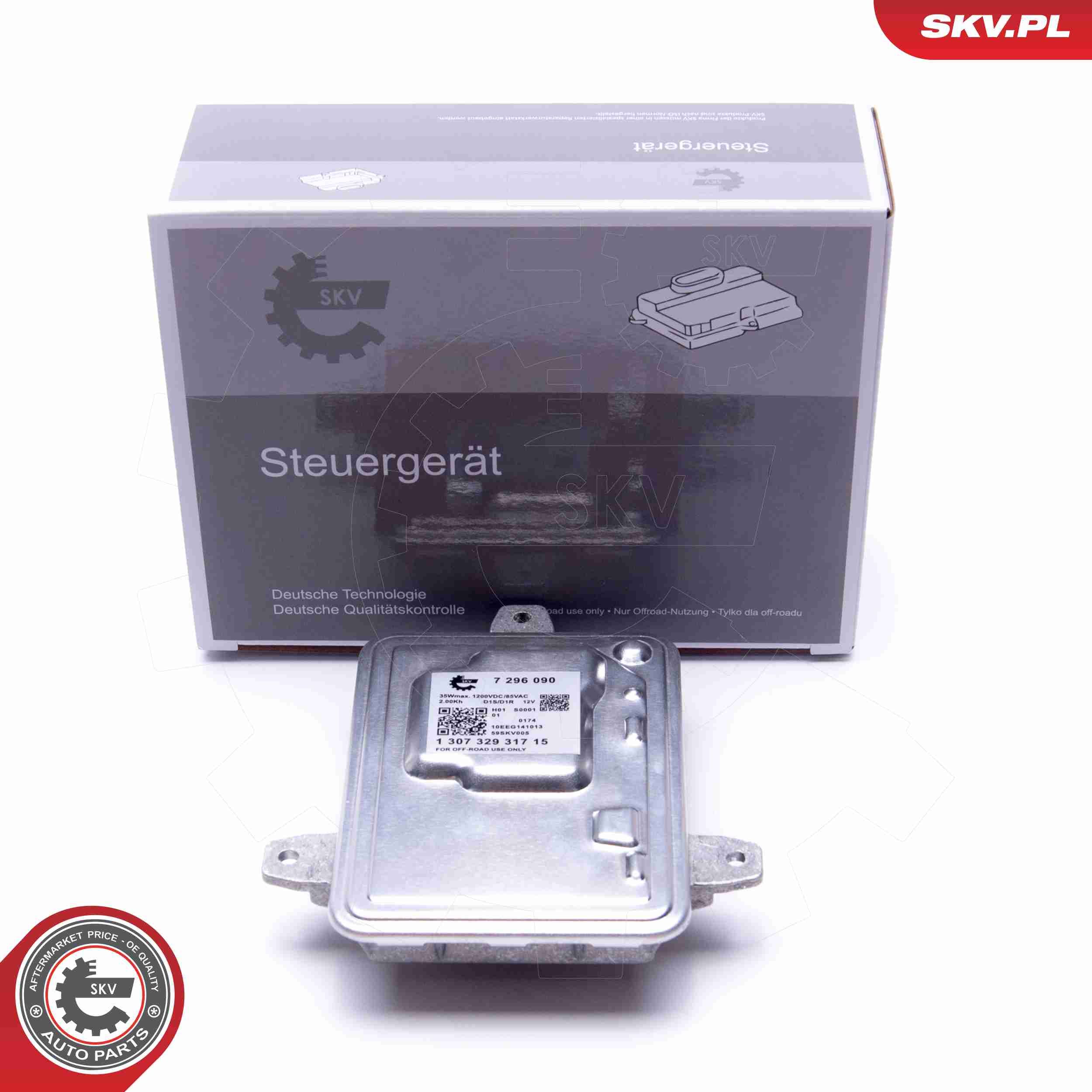 Steuergerät, Beleuchtung