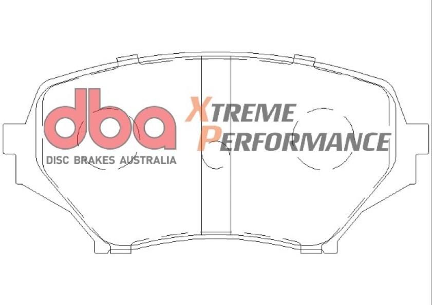 DBA XP PERFORMANCE BRAKE PADS [ Mazda MX5 F ] - TecDoc Only