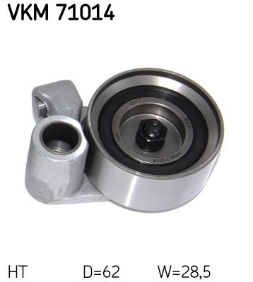 Tensioner Pulley, timing belt VKM 71014