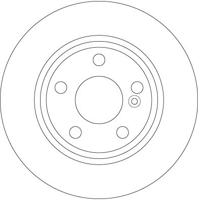 TRW BRAKE DISC - TWIN PACK - TecDoc 2