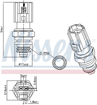 Sensor, Kühlmitteltemperatur Sensor, Kühlmitteltemperatur