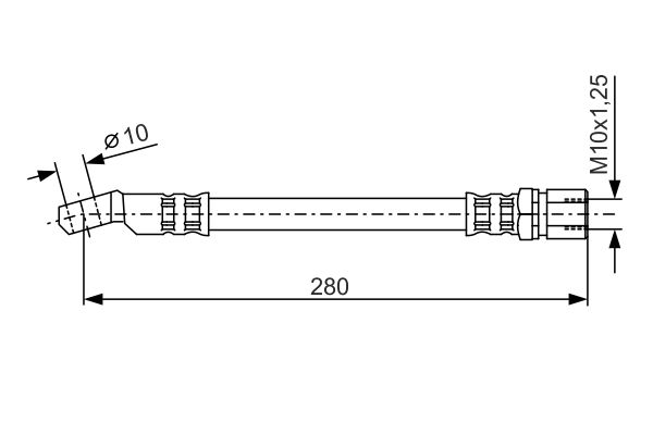 Brake Hose 1 987 476 238