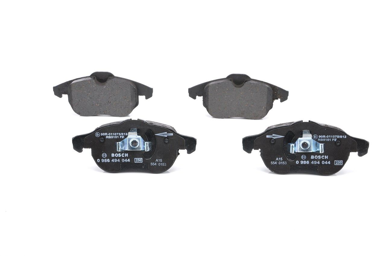 Brake Pad Set, disc brake 0 986 494 044