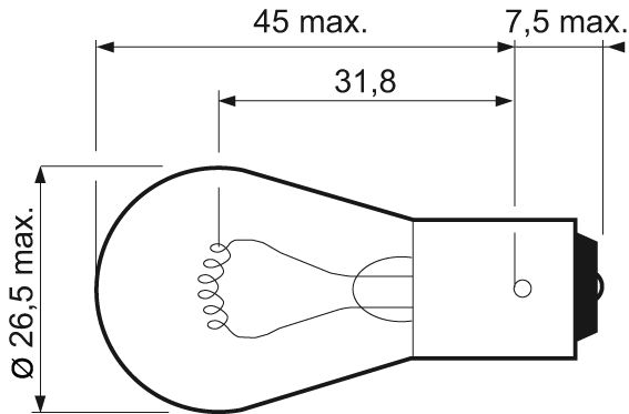Glühlampe, Blinkleuchte