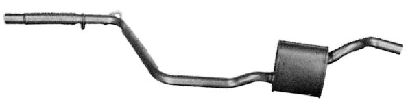 Mittelschalldämpfer