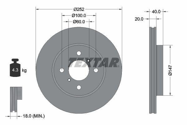 Brake Disc 92292903