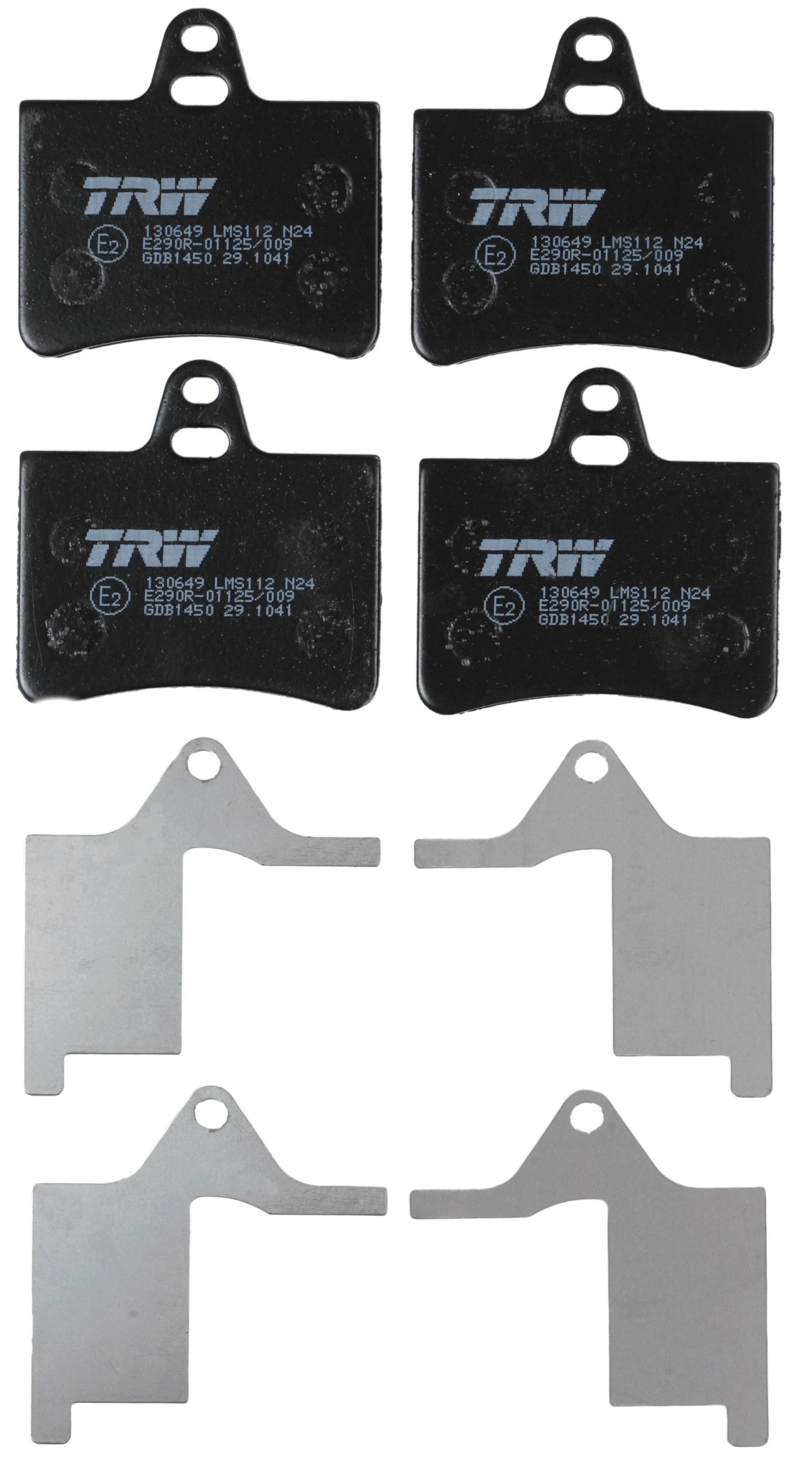 TRW DISC BRAKE PADS - TecDoc 2