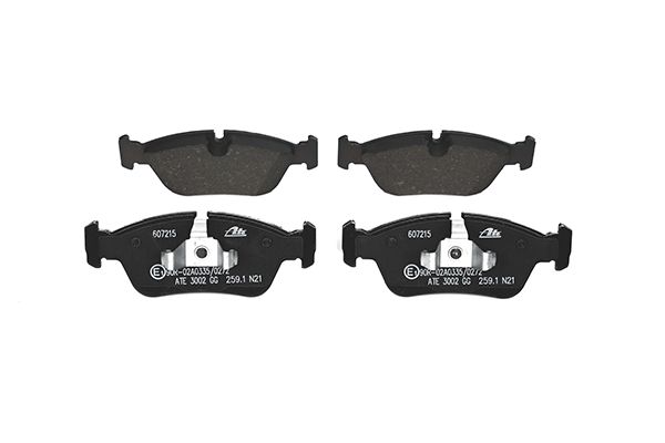 Brake Pad Set, disc brake 13.0460-7215.2