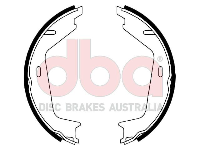 Street Series Brake Shoes [Volvo Parking Brake 177.8mm] - TecDoc Only