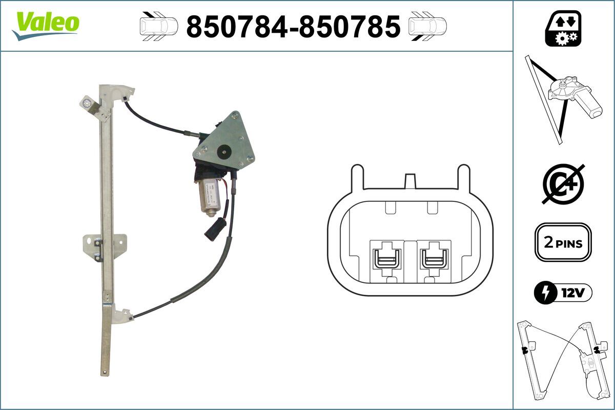 VALEO 850784 - Fensterheber