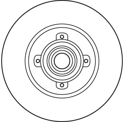 TRW BRAKE DISC - TecDoc 2