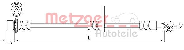 Brake Hose 4110986