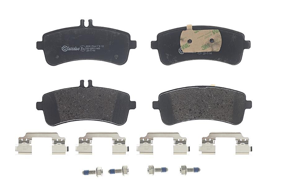 Brembo P 50 132 Bremsbelagsatz, Scheibenbremse