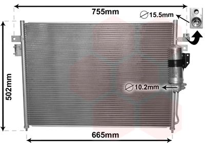 Kondensator, Klimaanlage