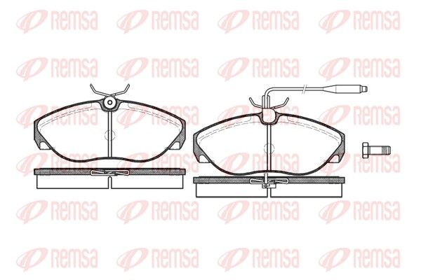 Premium Front Brake Pad Set Premium Front Brake Pad Set