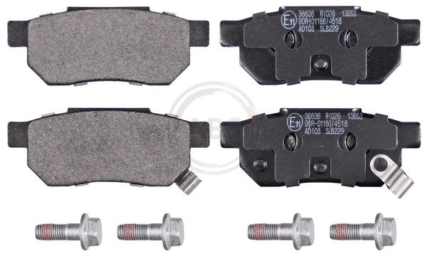 Brake Pad Set, disc brake 36636