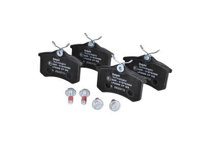 DELPHI LP2255 - Bremsbelagsatz, Scheibenbremse