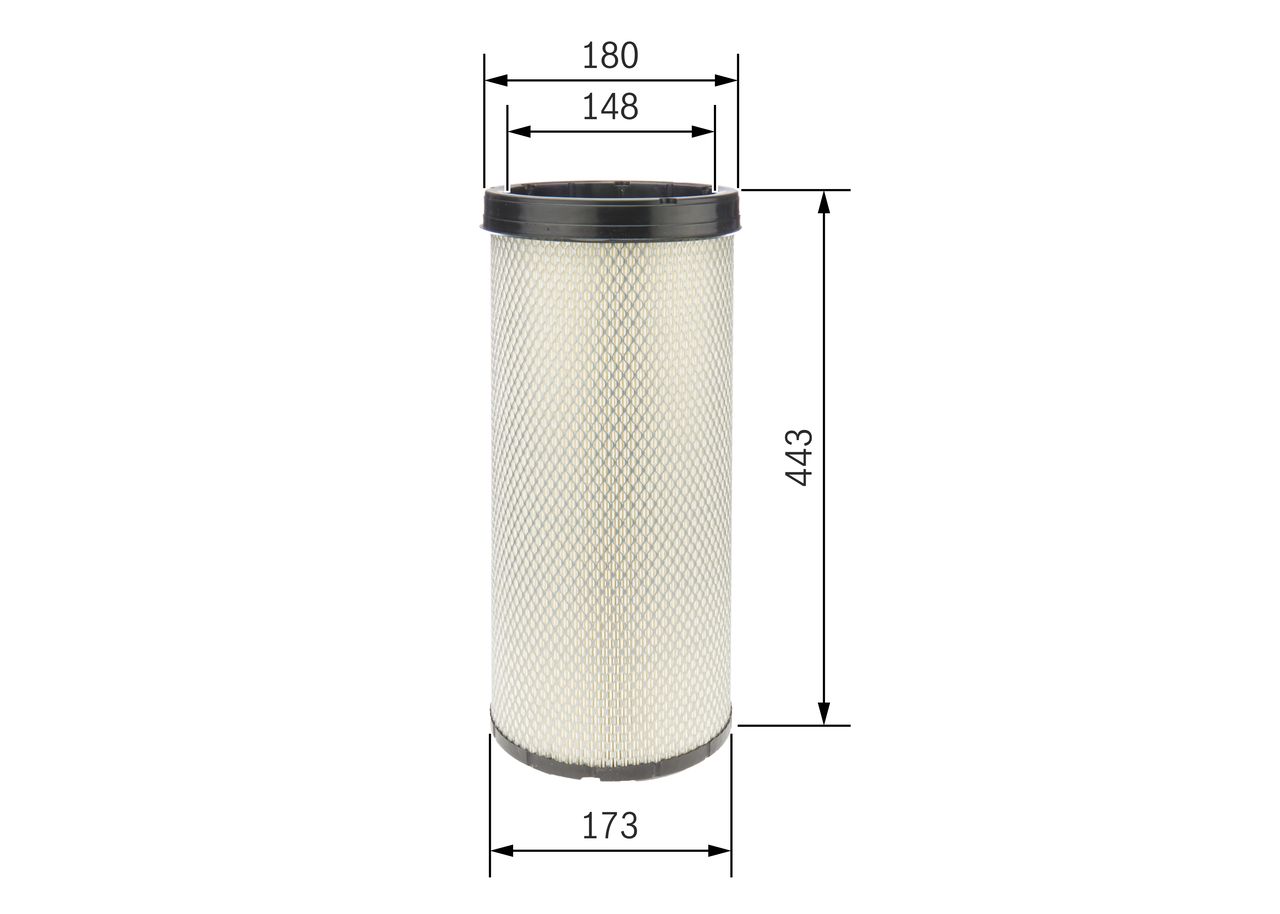 Filtro de aire complementario