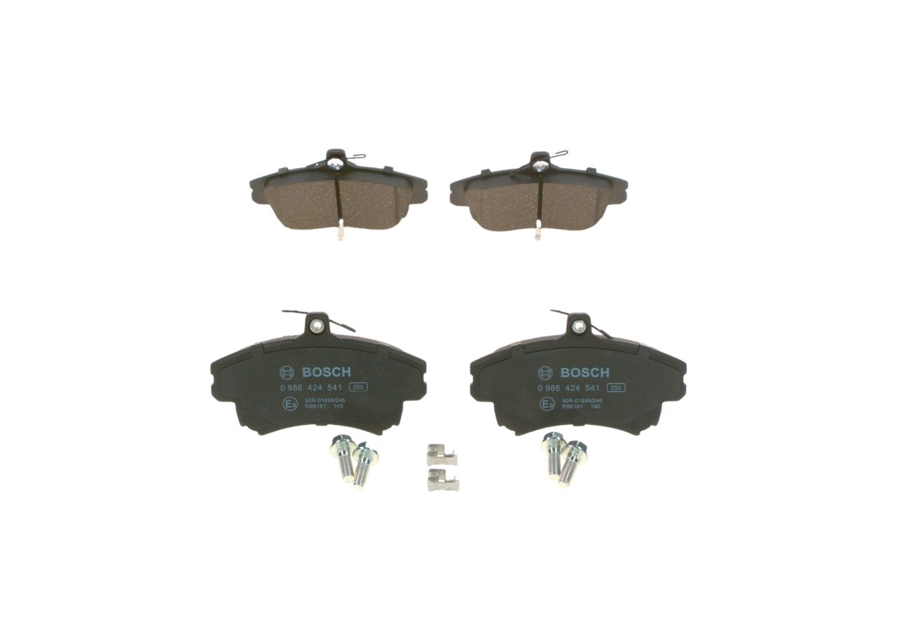 BOSCH 0 986 424 541 Brake Pad Set, disc brake
