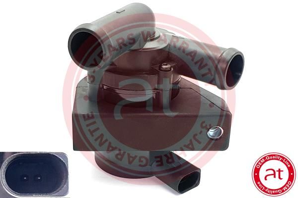 at autoteile germany at23897 - Zusatzwasserpumpe (K&uuml;hlwasserkreislauf)